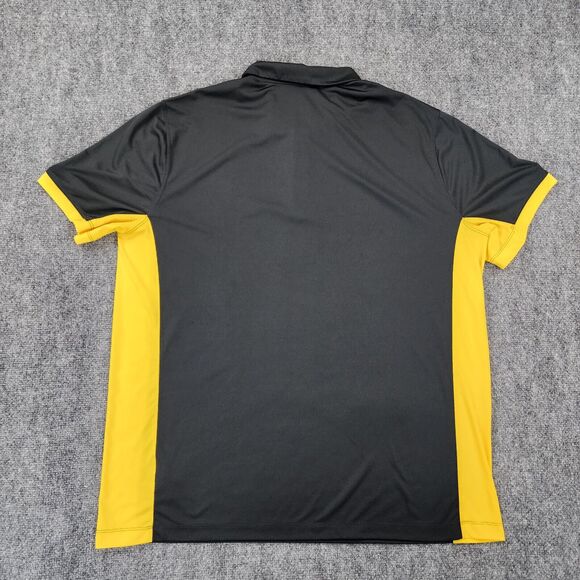 Michigan Wolverines Polo Shirt Mens XXL Nike Anthracite Classic Performance - Picture 3 of 16